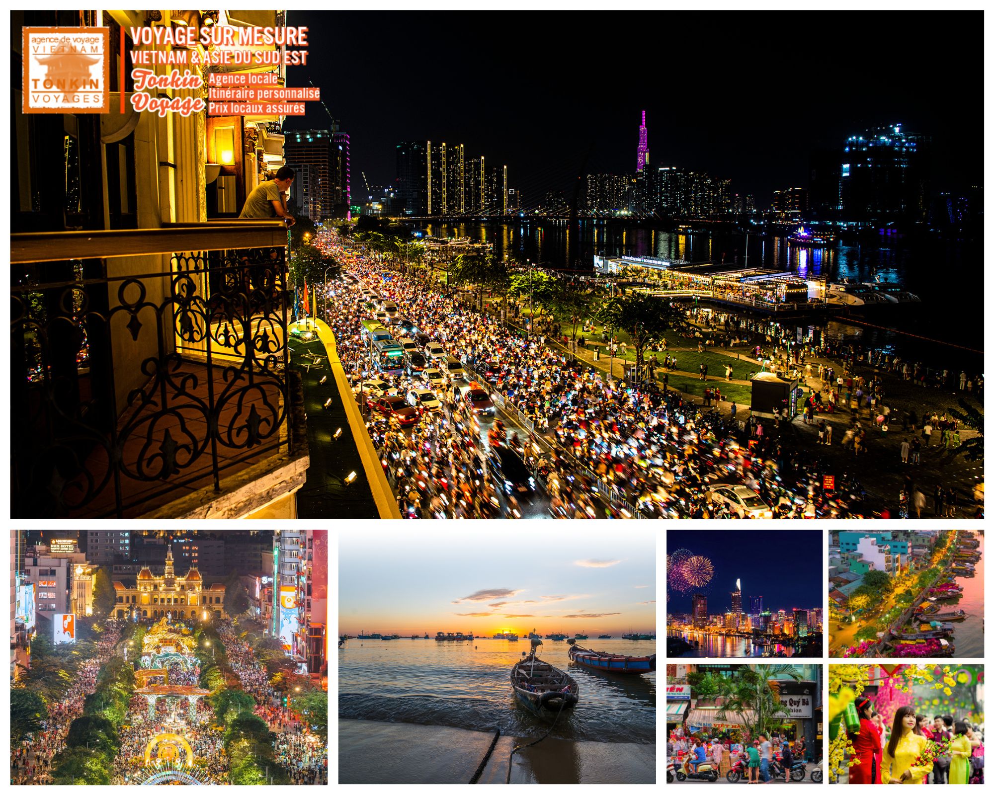 Les plus beaux endroits &agrave; visiter au Vietnam Ho Chi Minh ville